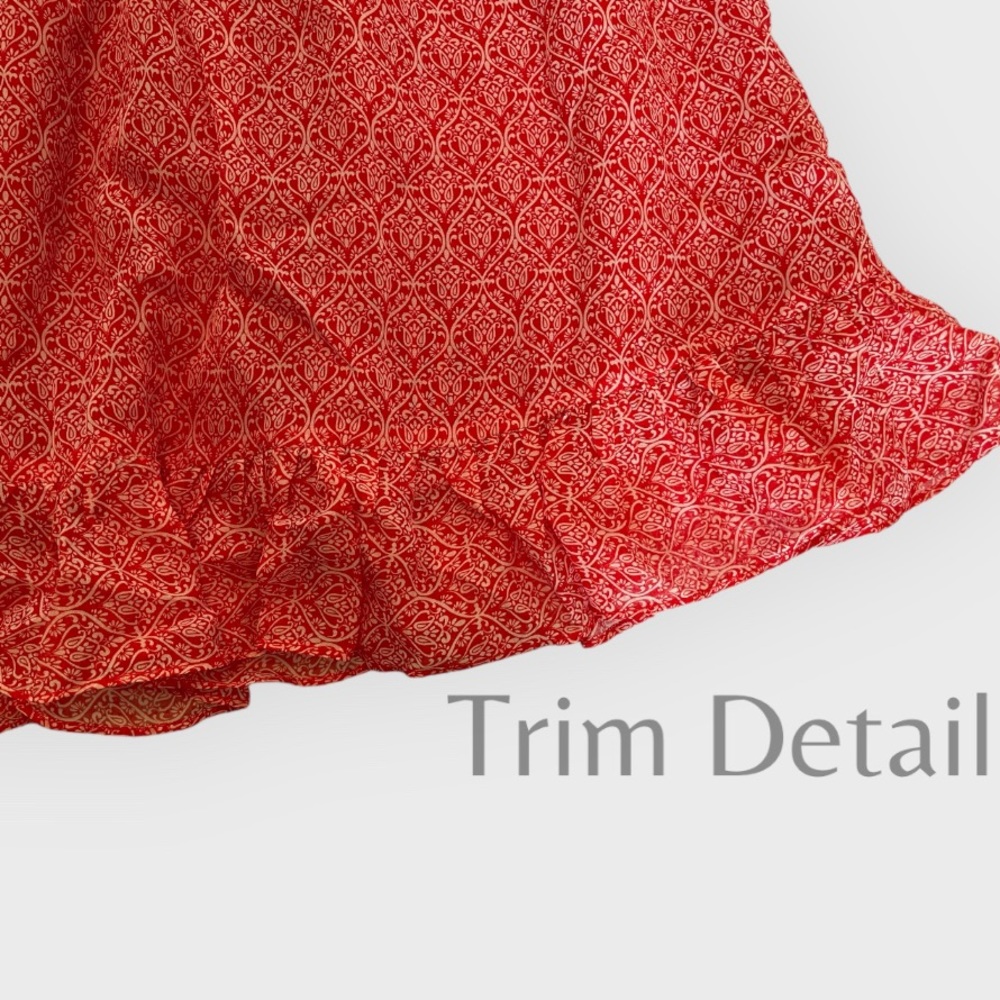 Intermix Rena Printed Ruffle Mini Skirt - Size P - Picture 2 of 4